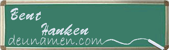 Bent Hanken Visitenkarte